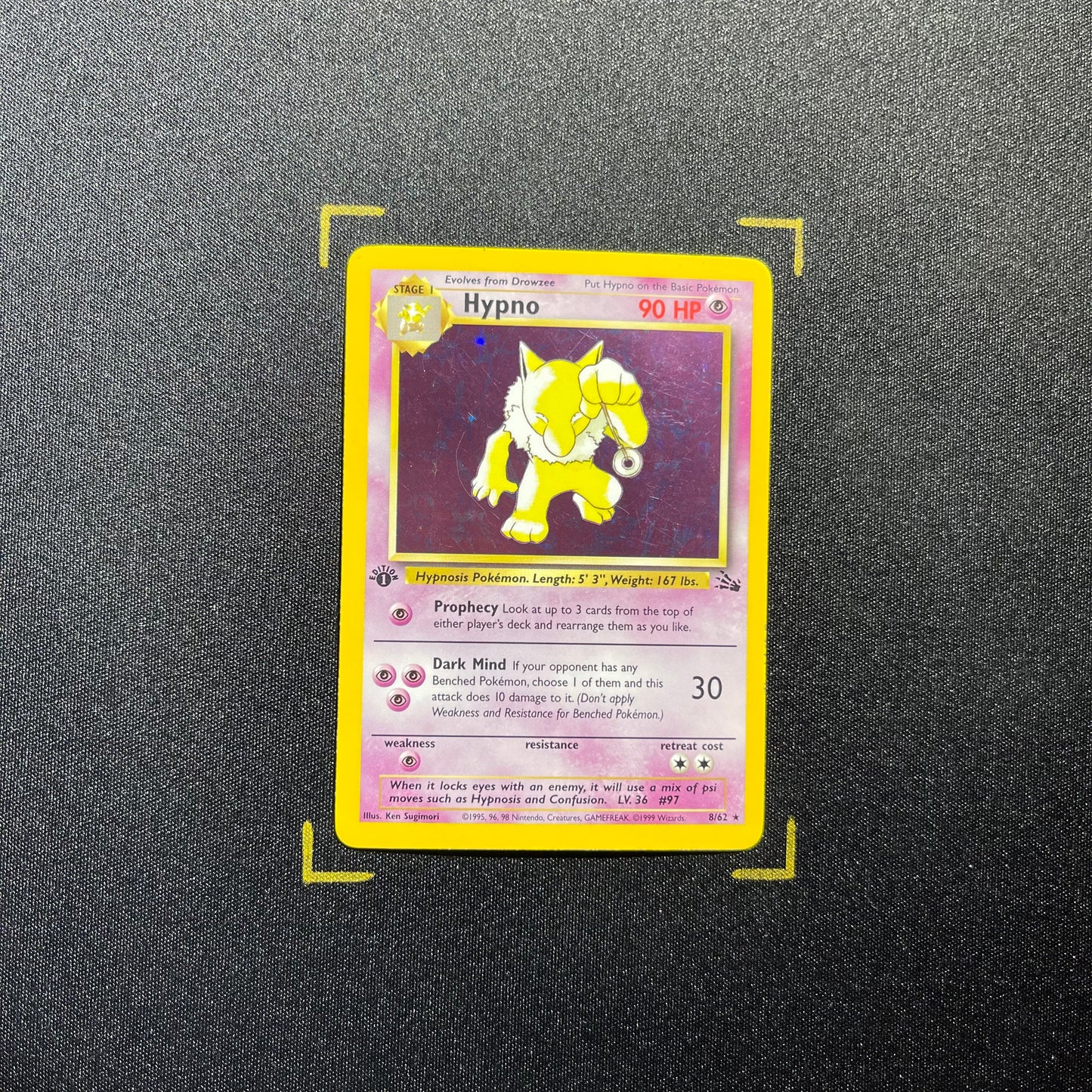 Hypno (8) - Fossil (FO) - 1st Edition