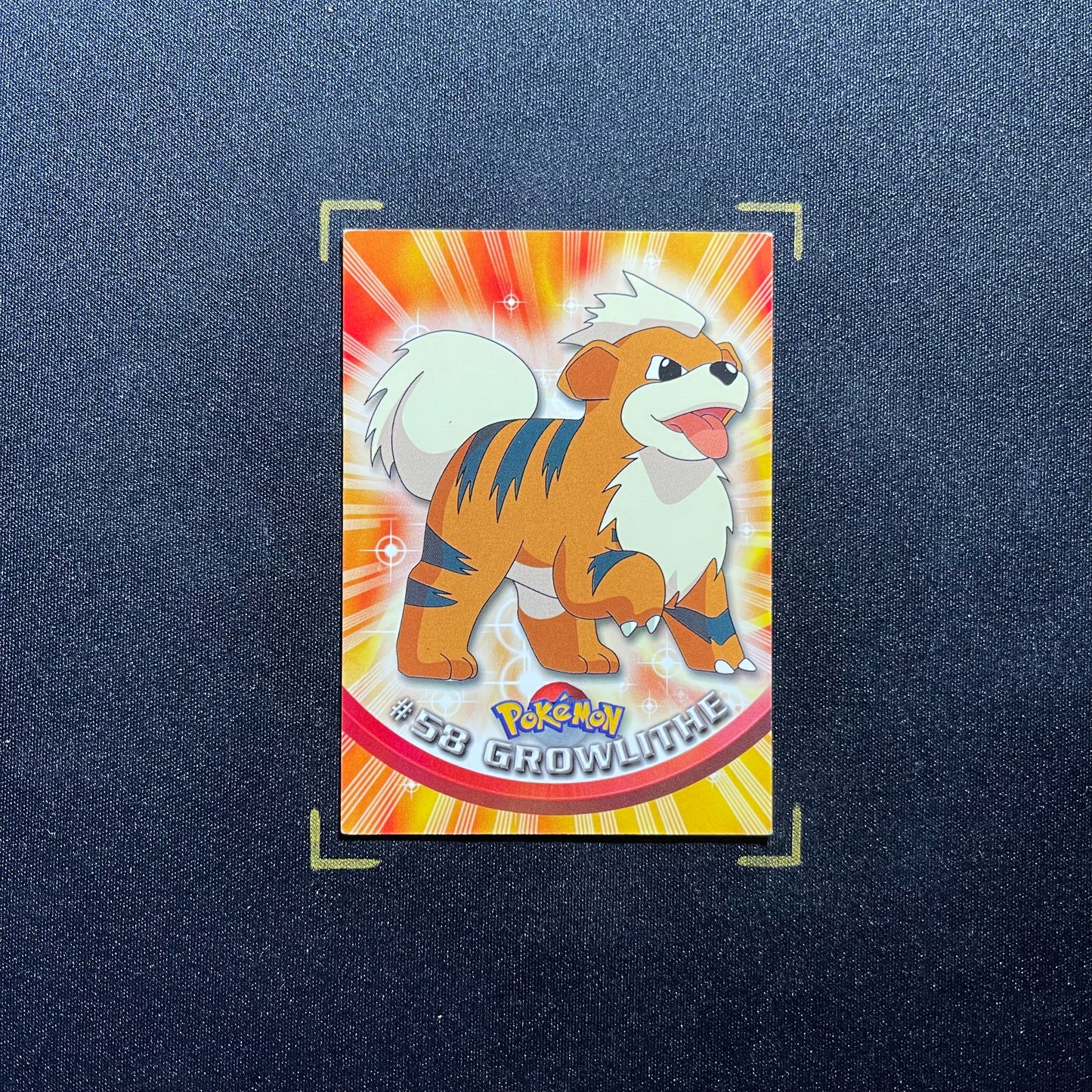 Growlithe #58 - 1999 Topps TV