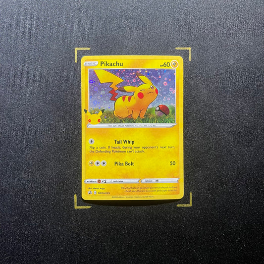 Pikachu - SWSH039 - SWSH: Sword & Shield Promo Cards (SWSD)