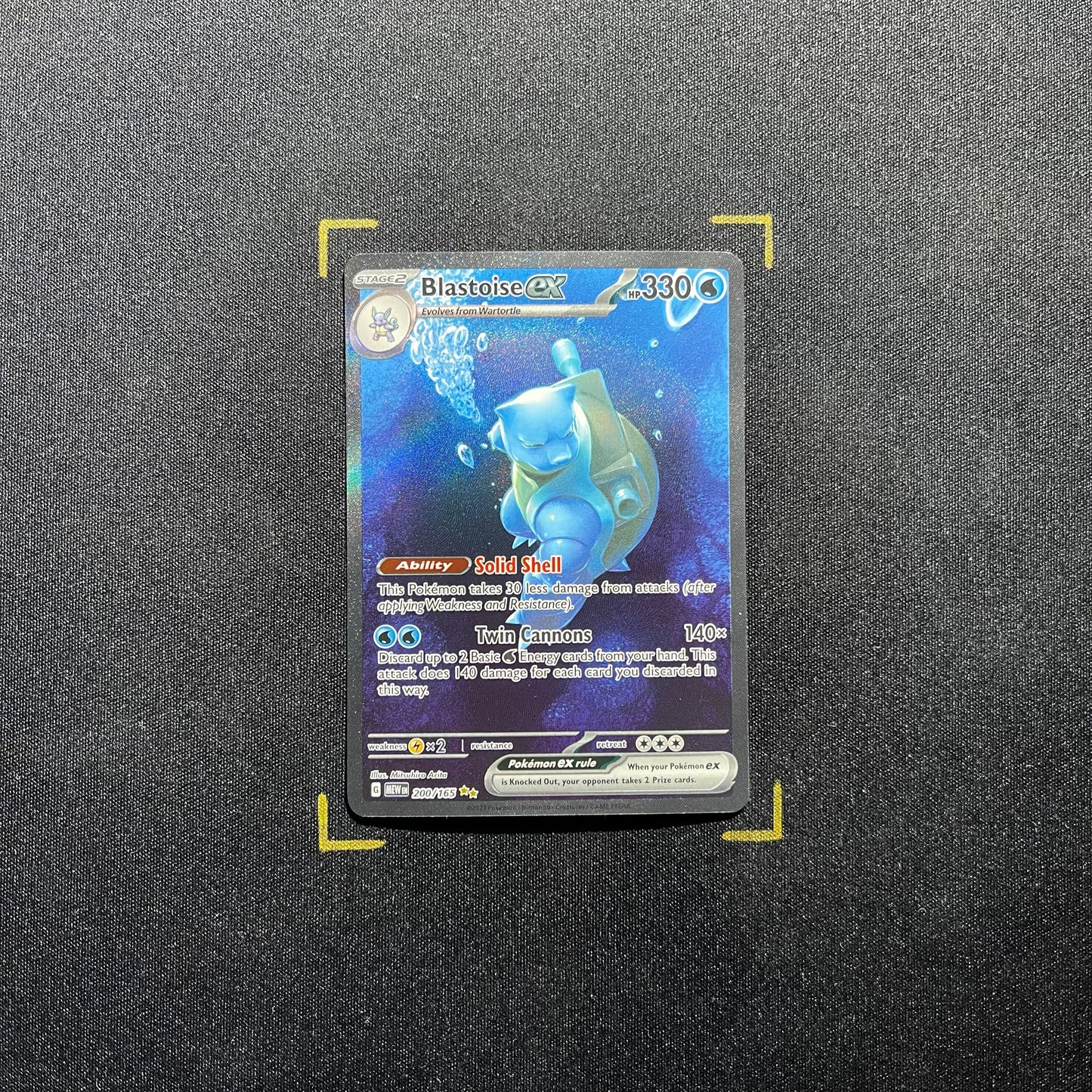 Blastoise ex - 200/165 - SV: Scarlet & Violet 151 (MEW)