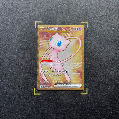 Mew ex - 205/165 (151 Metal Card) - SV: Scarlet & Violet 151 (MEW)