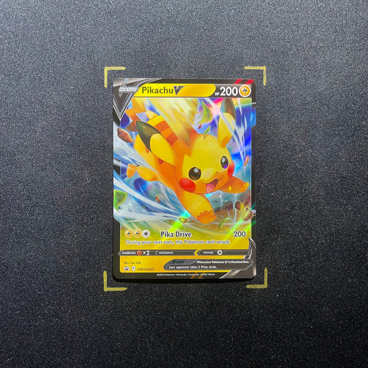 Pikachu V - SWSH285 - SWSH: Sword & Shield Promo Cards (SWSD)