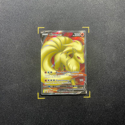 Ninetales V (Full Art) - SWSH02: Rebel Clash (SWSH02)