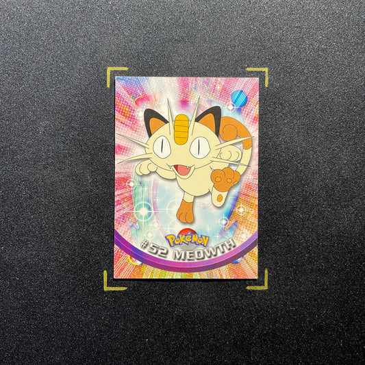 Meowth #52 - 1999 Topps TV