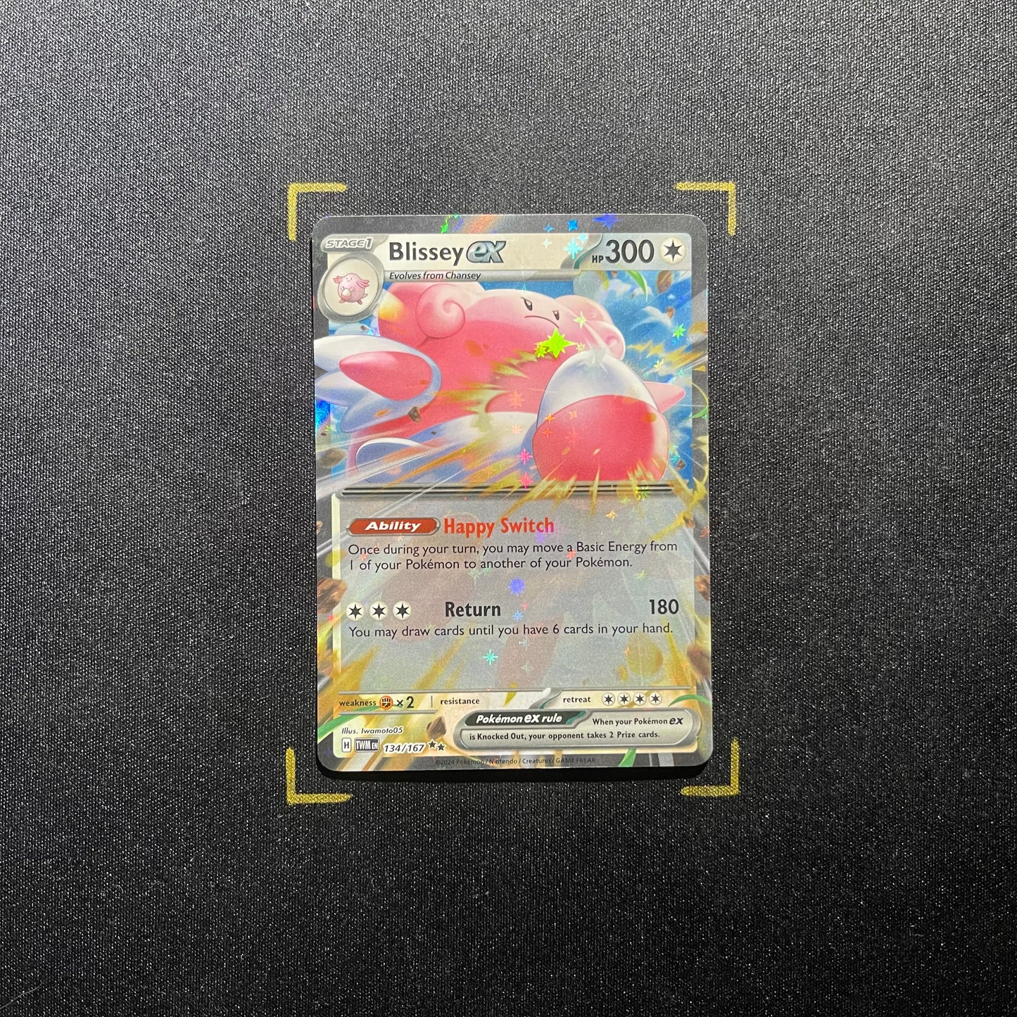 Blissey ex - 134/167 - SV06: Twilight Masquerade (TWM)