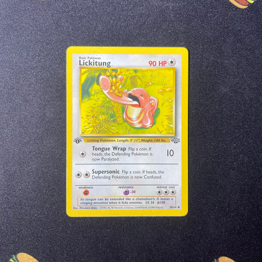 Lickitung (38) - Jungle (JU) - 1st Edition