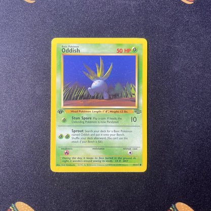 Oddish (58) - Jungle (JU) - 1st Edition