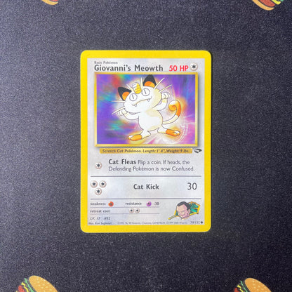 Giovanni's Meowth (74) - Gym Challenge (G2)