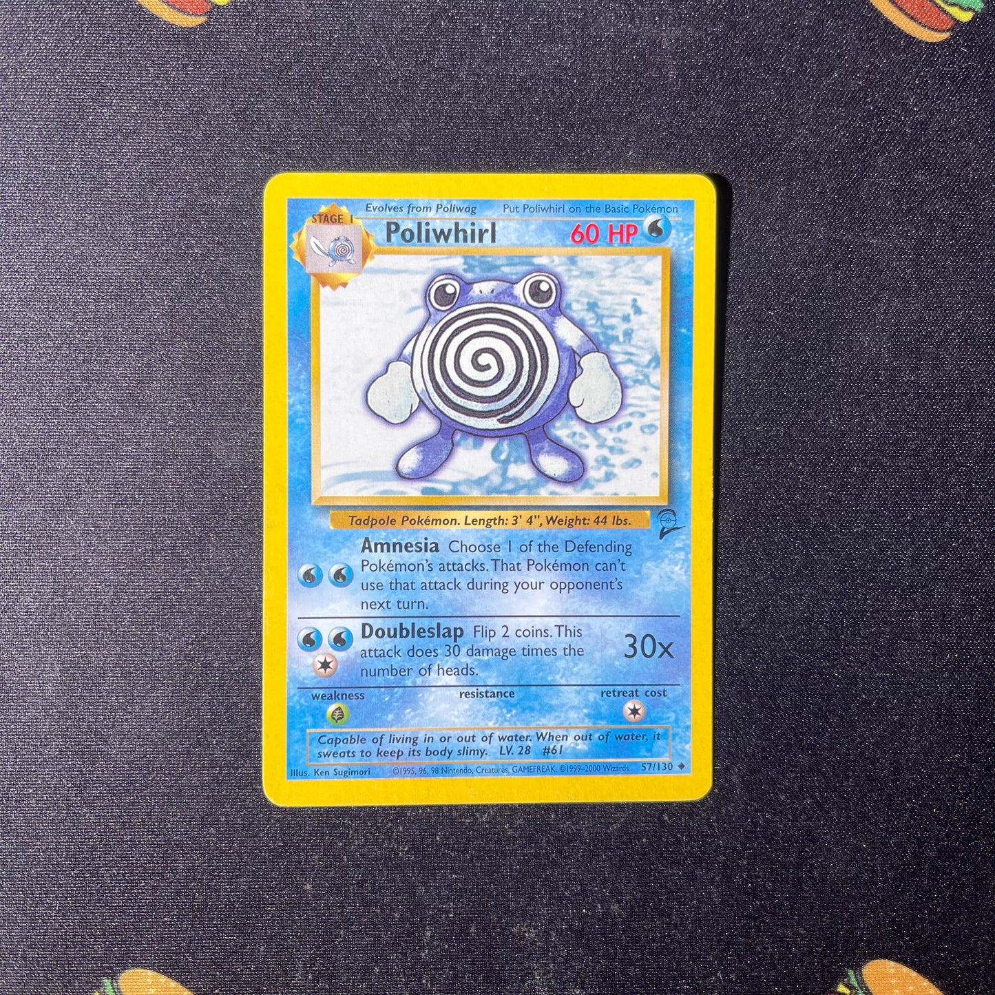 Poliwhirl (57) - Base Set 2 (BS2)