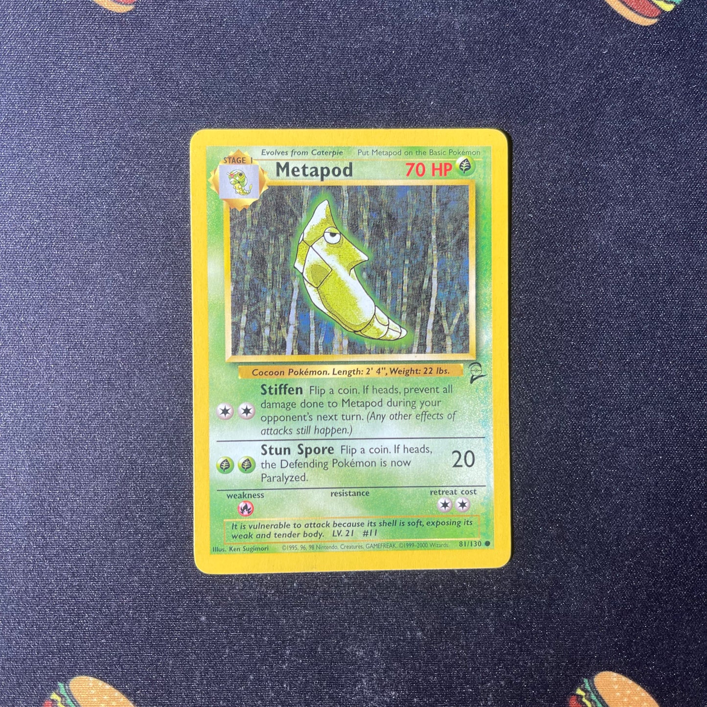 Metapod (81) - Base Set 2 (BS2)