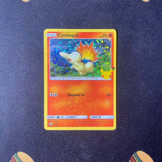 Cyndaquil - 10/25 - McDonald's 25th Anniversary Promos (MCD21)