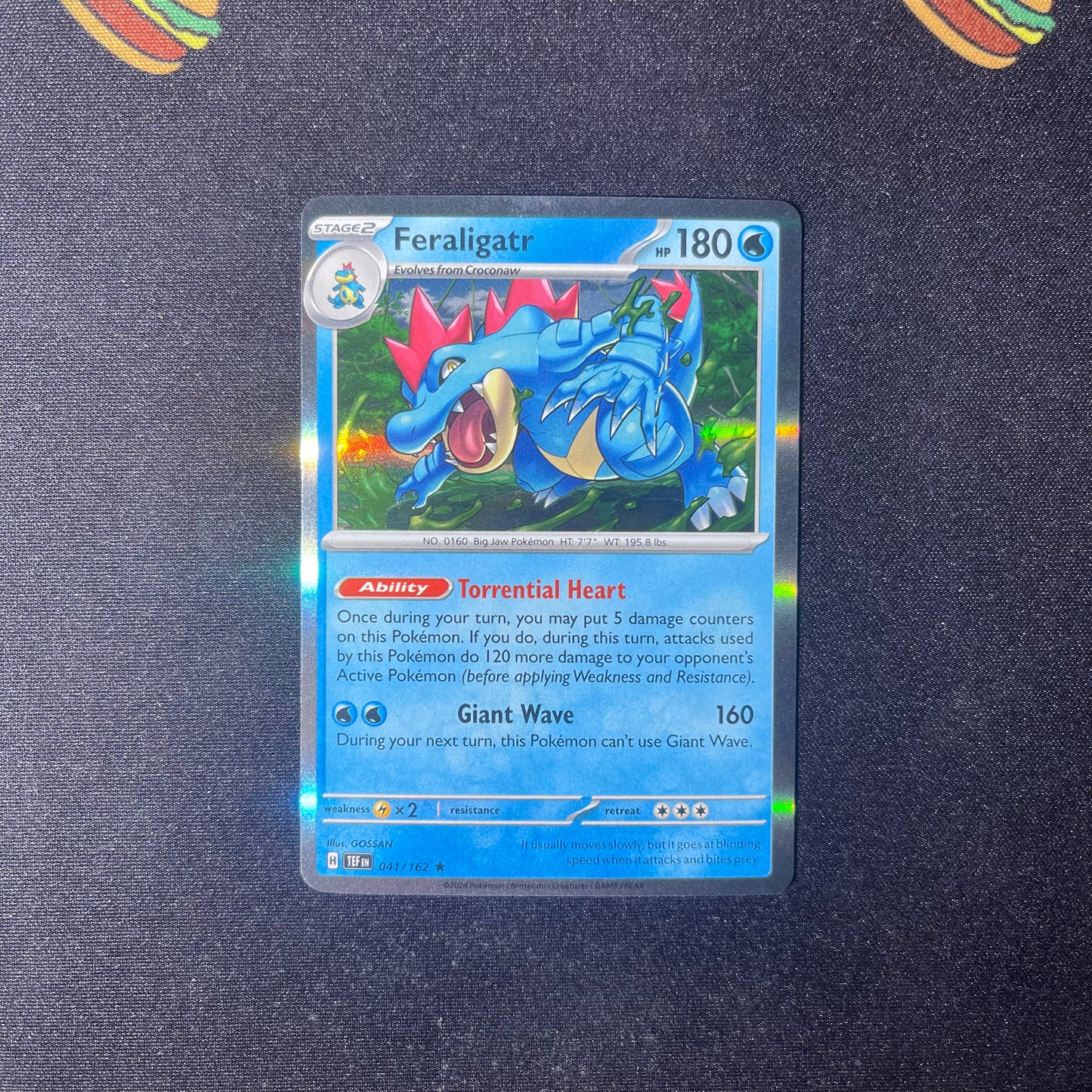 Feraligatr - 041/162 - Deck Exclusives (PR)