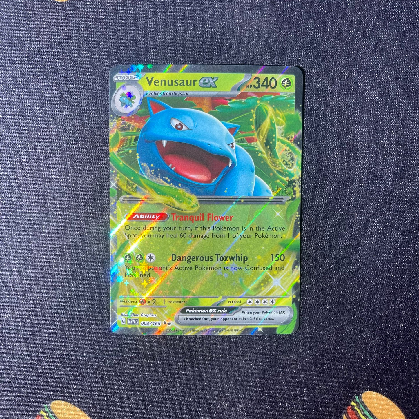 Venusaur ex - 003/165 - SV: Scarlet & Violet 151 (MEW)