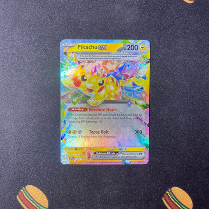 Pikachu ex - 057/191 - SV08: Surging Sparks (SV08)