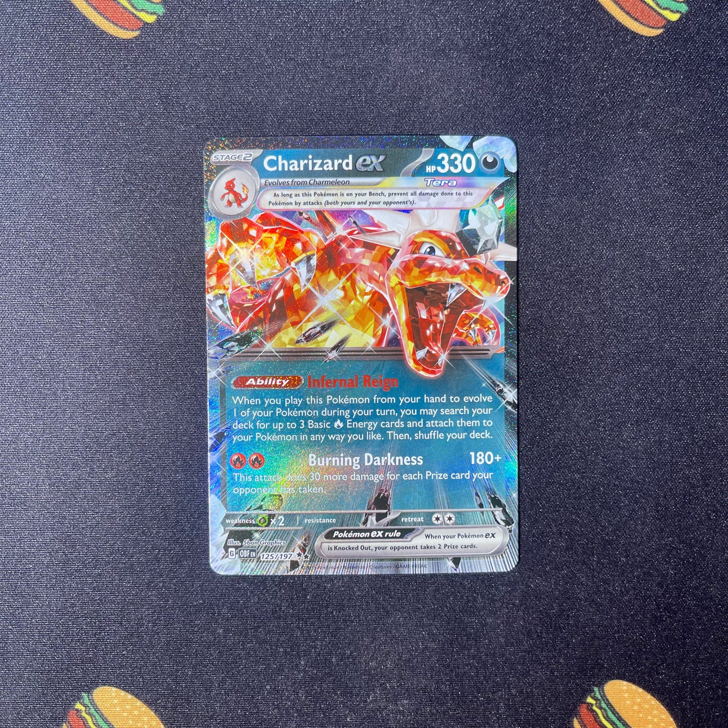 Charizard ex - 125/197 - SV03: Obsidian Flames (OBF)