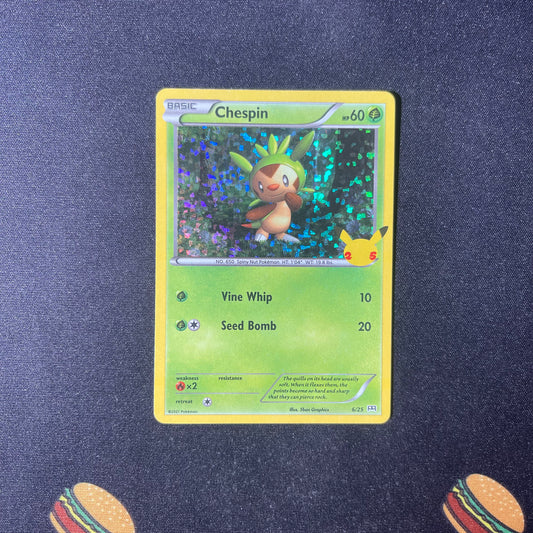 Chespin - 6/25 - McDonald's 25th Anniversary Promos (MCD21)