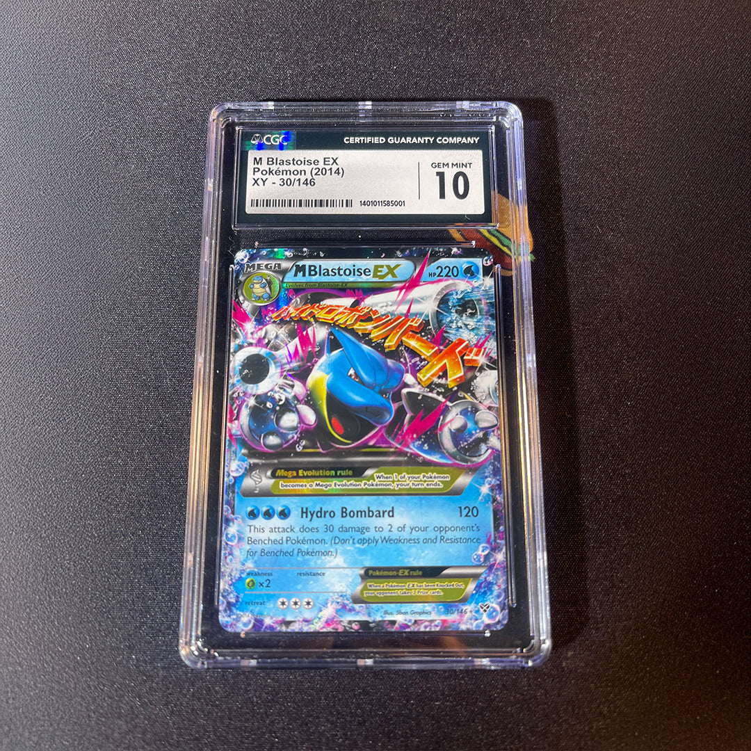 CGC Gem Mint 10 - M Blastoise EX - XY Base Set (XY)